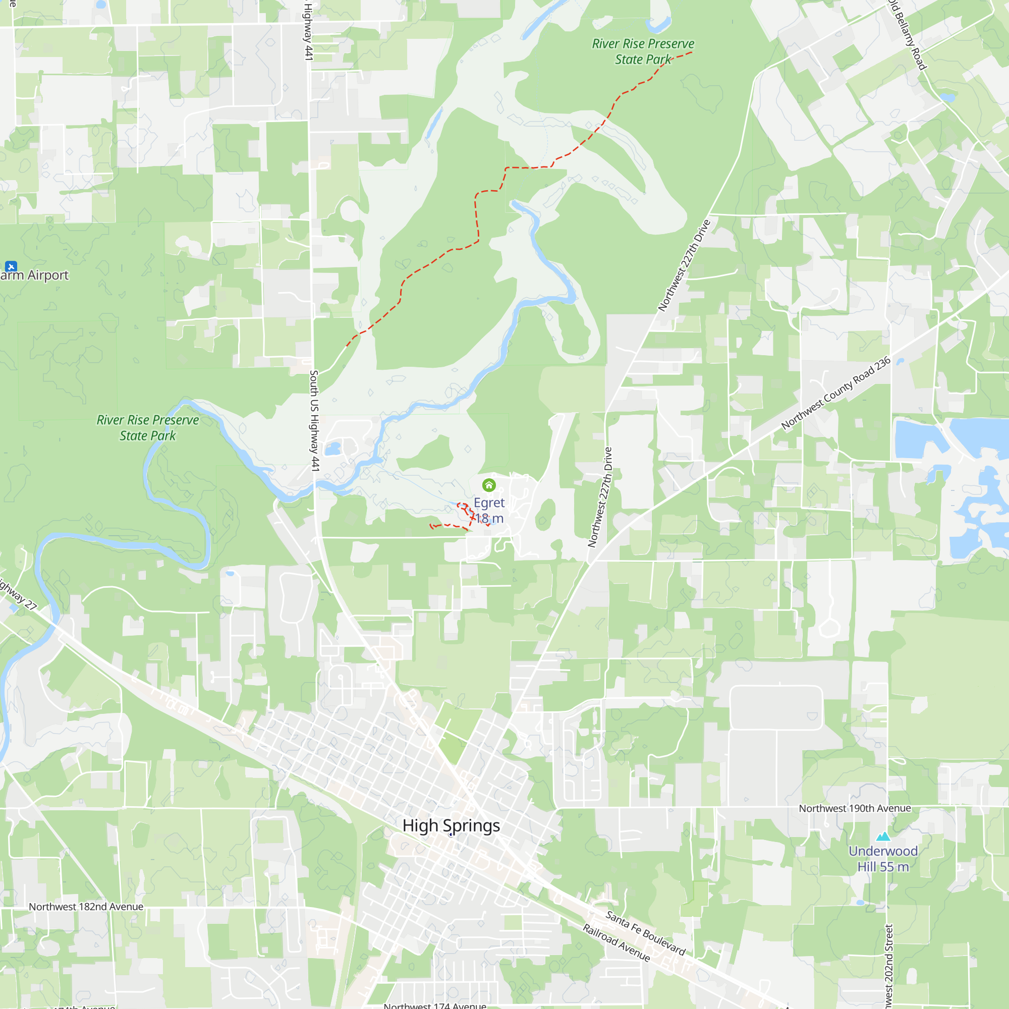 Osceola map