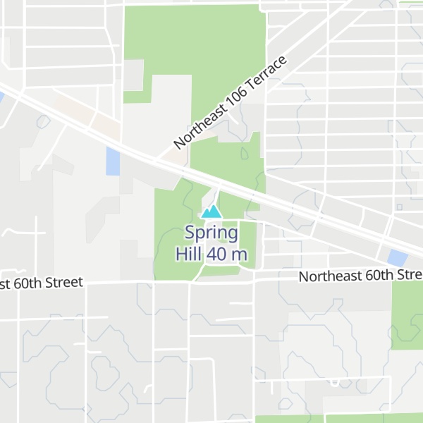 Map of Spring Hill