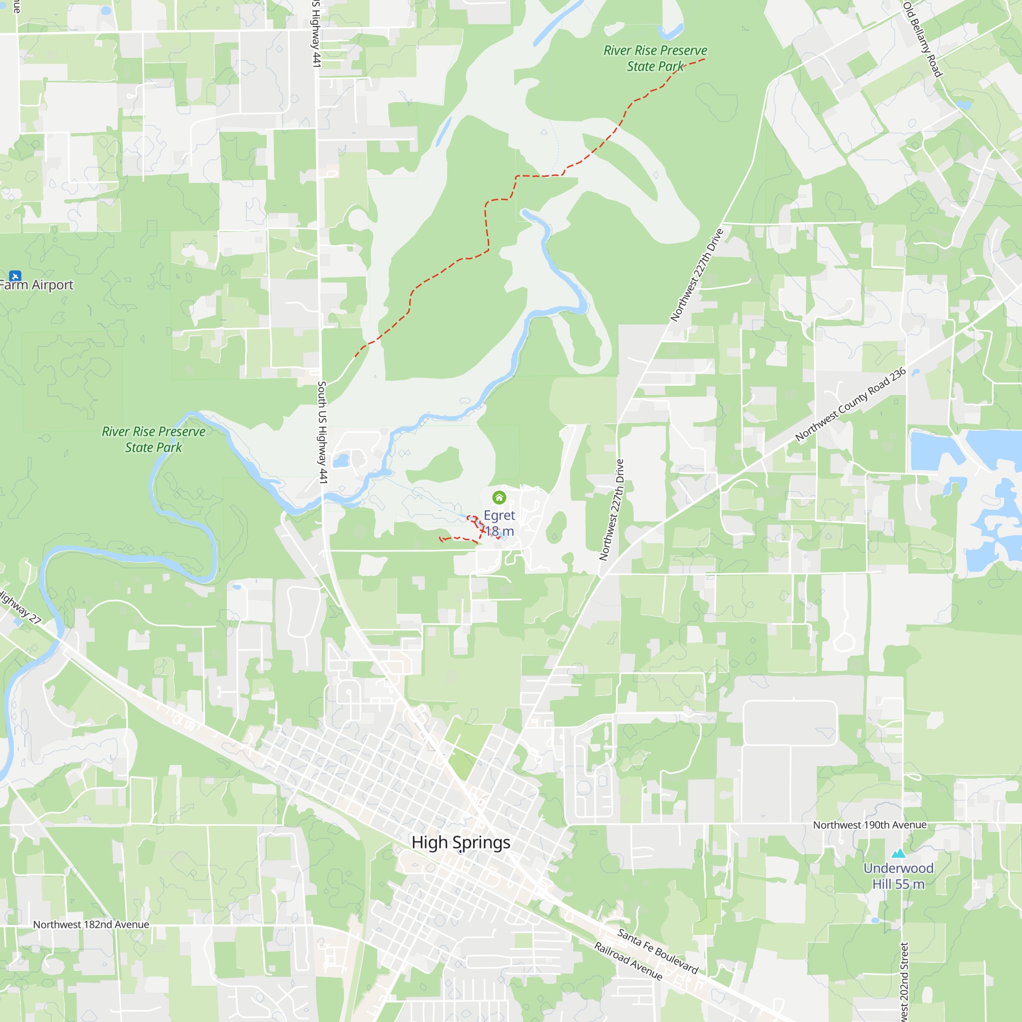 Micanopy map