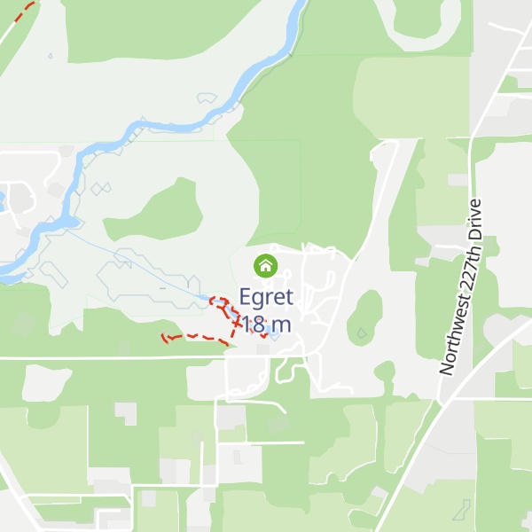 Map of Egret