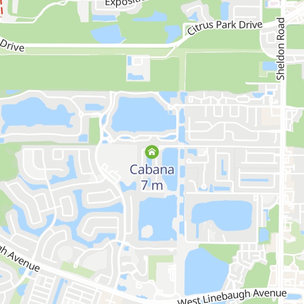 Map of Cabana