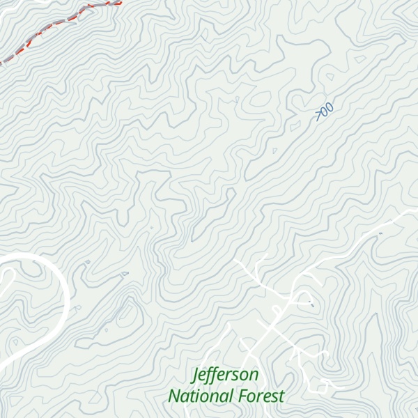 Map of Big Ridge