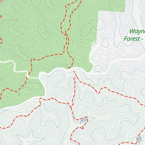 Map of Sand Hill