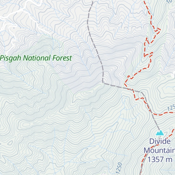 Map of Sugarloaf Knob