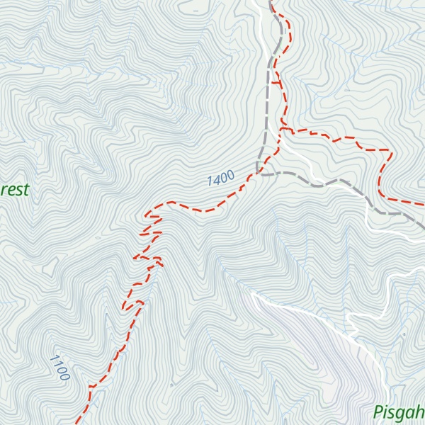 Map of Green Ridge Knob