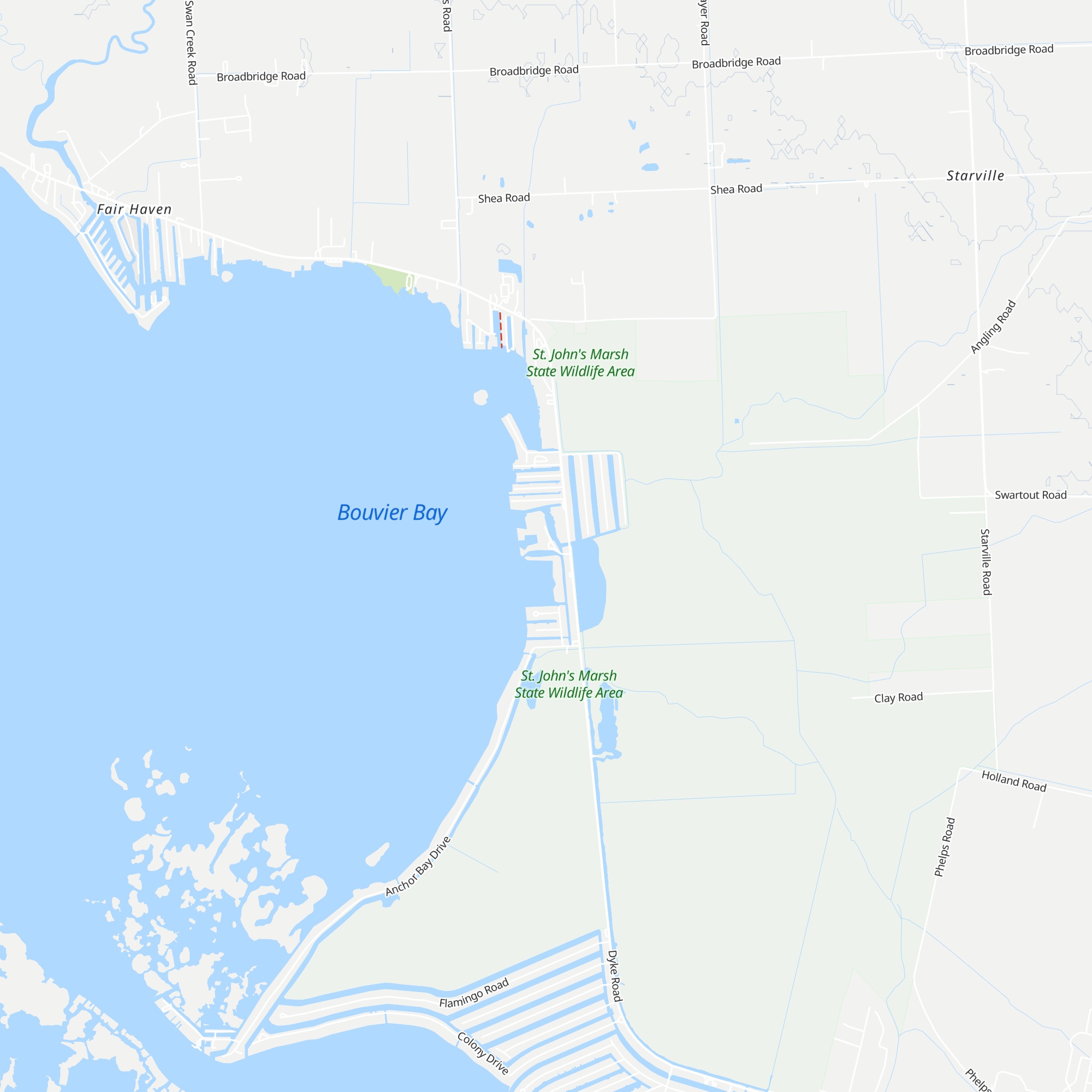 Cabana Blue Lakefront Bar & Grill map