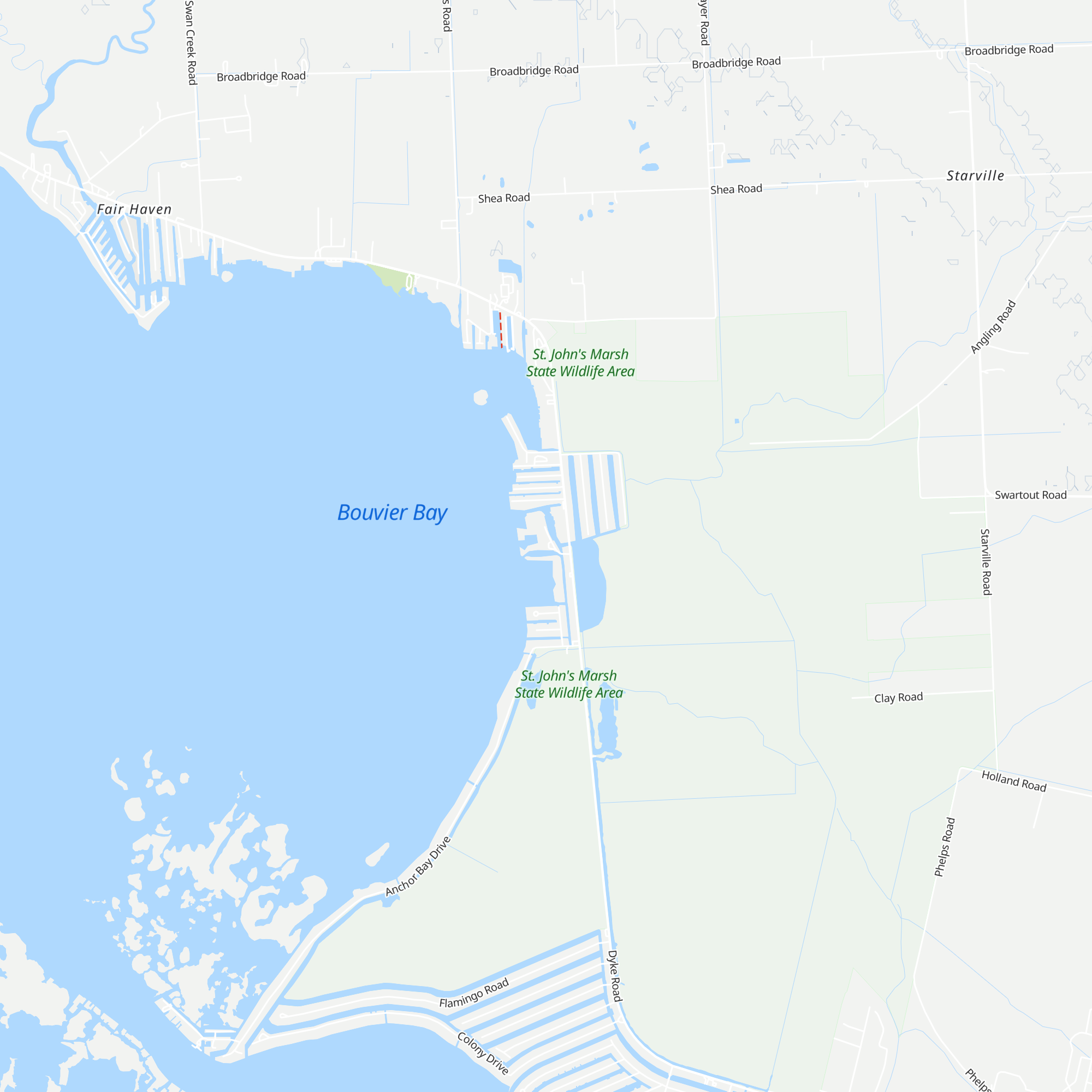 Cabana Blue Lakefront Bar & Grill map