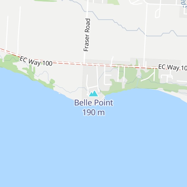 Map of Belle Point