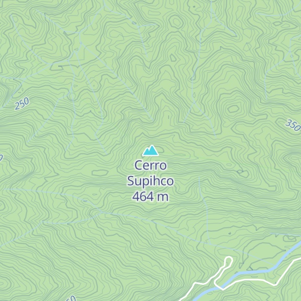 Map of Cerro Supihco