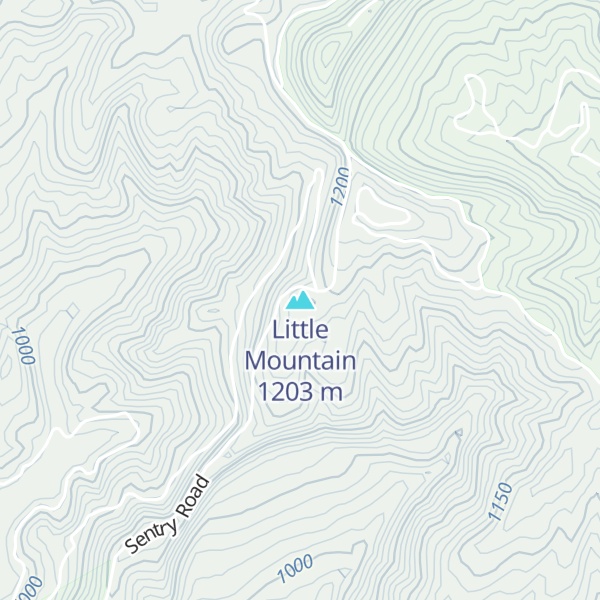 Map of Little Mountain