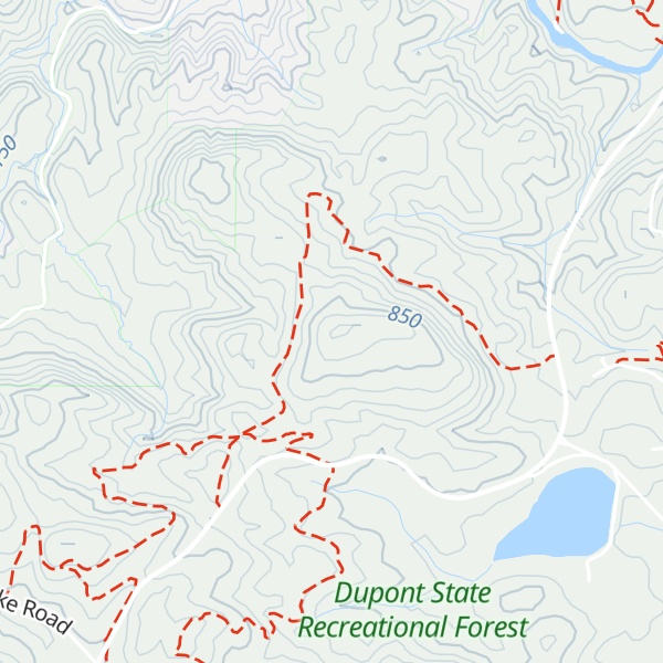 Map of Sheep Mountain