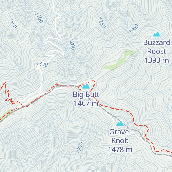 Map of Big Butt