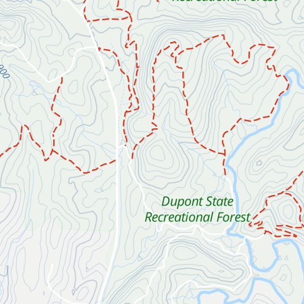 Map of Big Rock