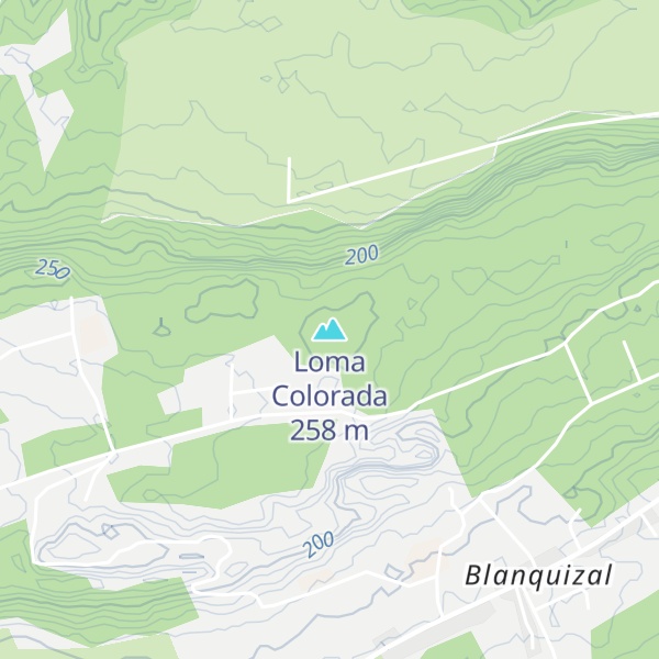 Map of Loma Colorada