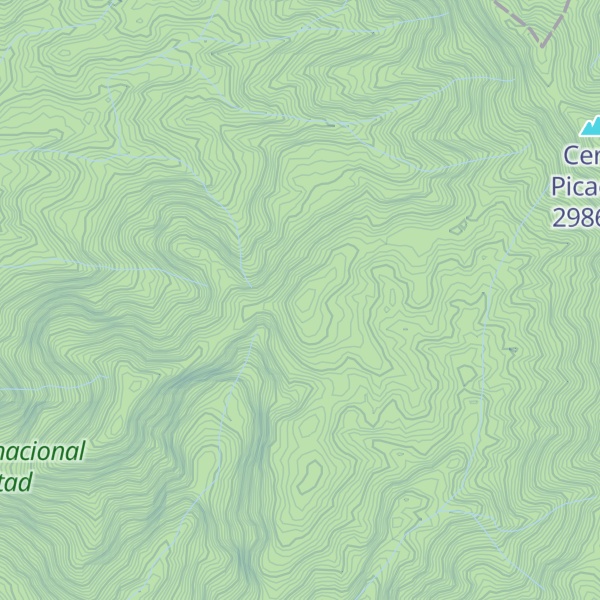 Map of Volcán Tisingal