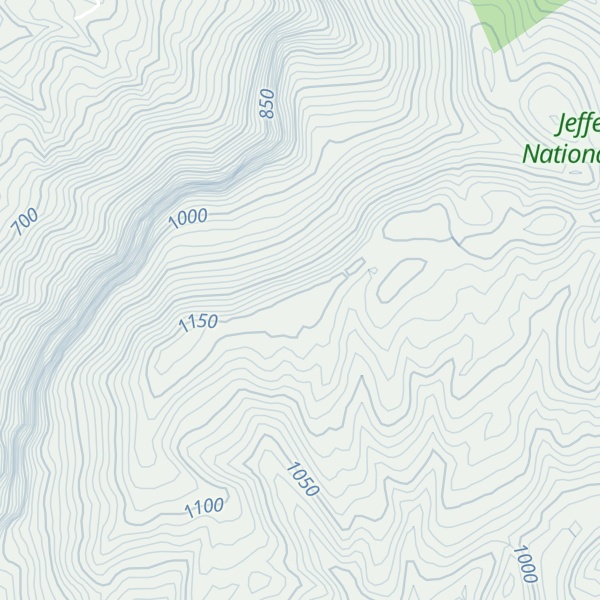 Map of Grindstone Ridge
