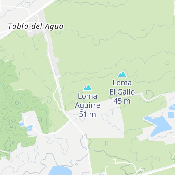 Map of Loma Aguirre
