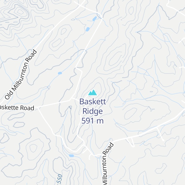 Map of Baskett Ridge