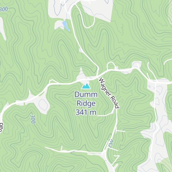 Map of Dumm Ridge