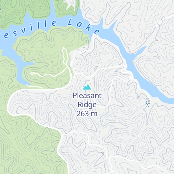 Map of Pleasant Ridge