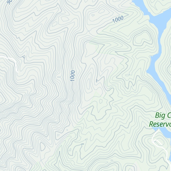 Map of Huff Rock