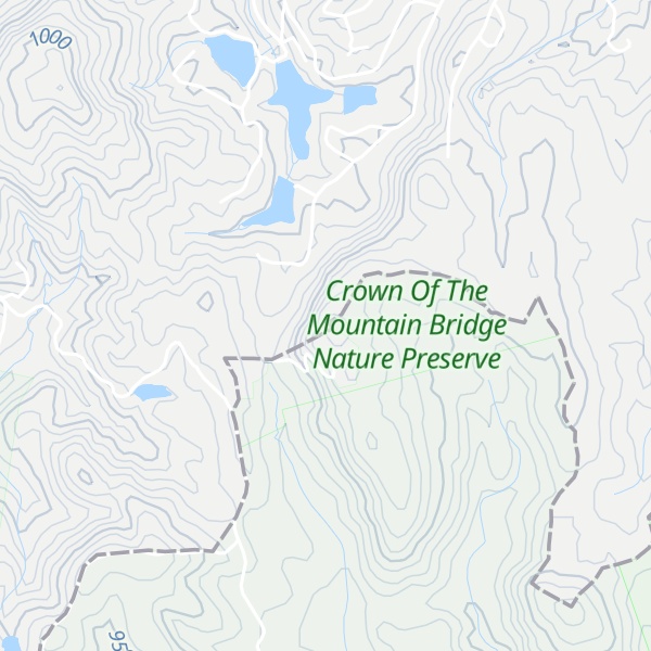 Map of Quillen Mountain