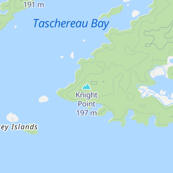 Map of Knight Point