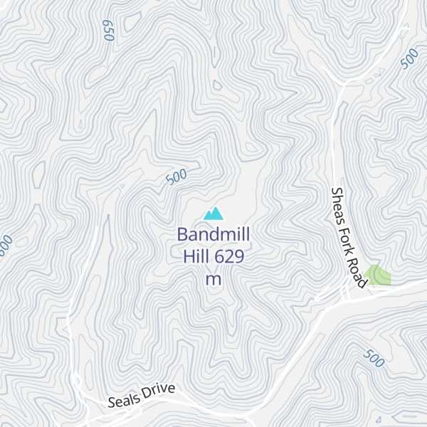 Map of Bandmill Hill