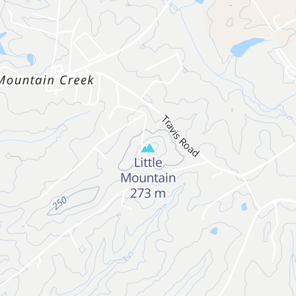 Map of Little Mountain