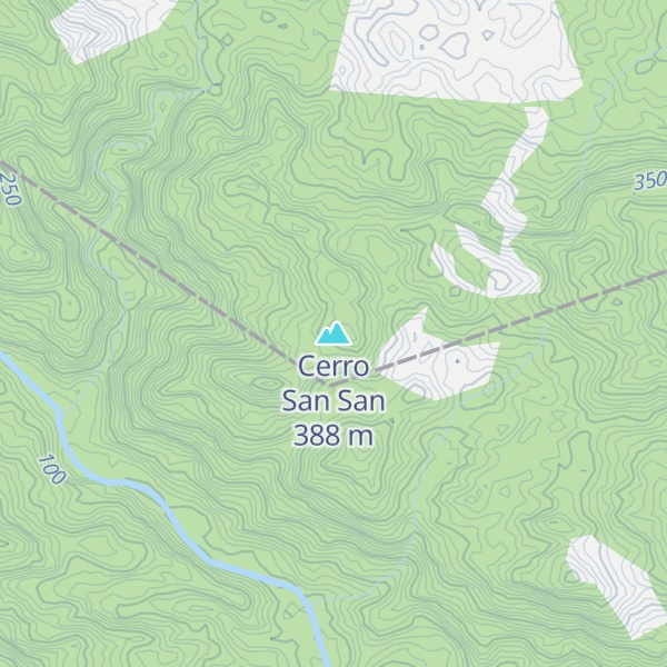 Map of Cerro San San