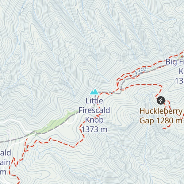 Map of Blackstack Cliffs