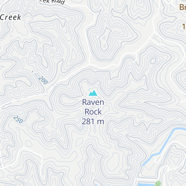 Map of Raven Rock