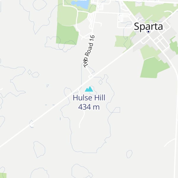 Map of Hulse Hill