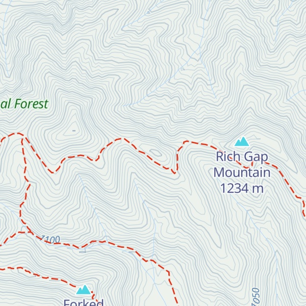 Map of Laurel Mountain