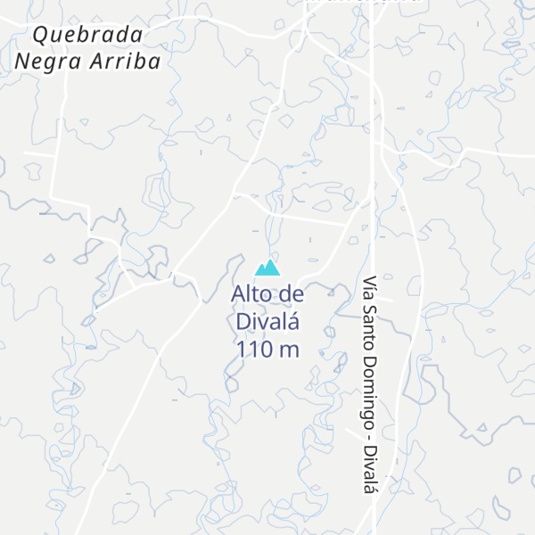 Map of Alto de Divalá