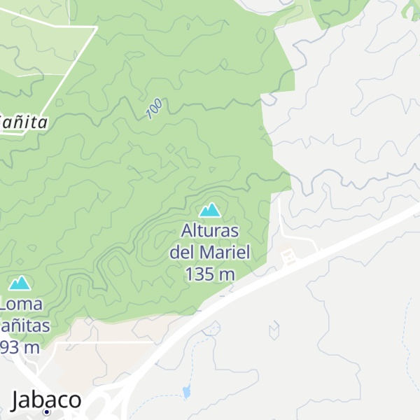 Map of Alturas del Mariel