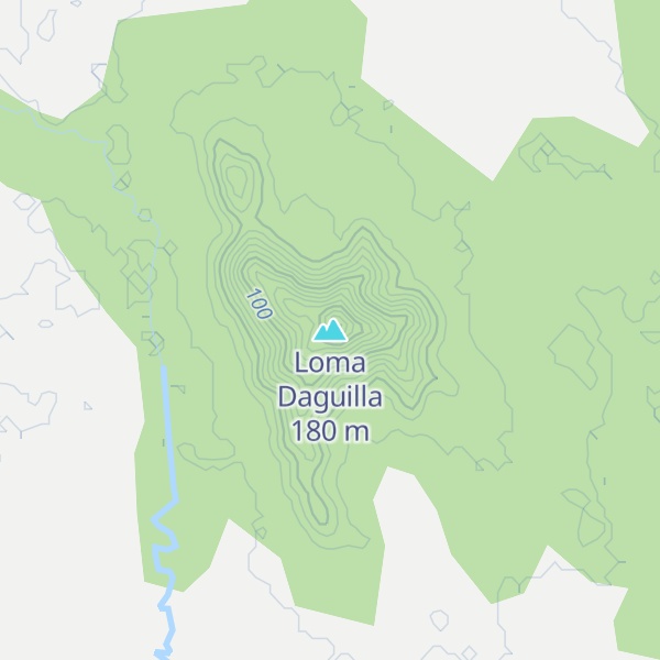 Map of Loma Daguilla