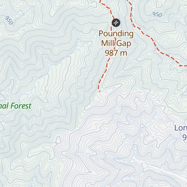 Map of Angelico Knob