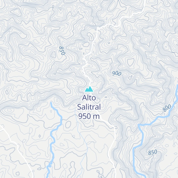 Map of Alto Salitral