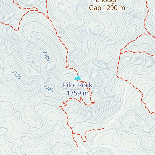 Map of Pilot Rock