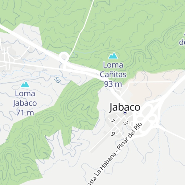 Map of Loma de Cañitas