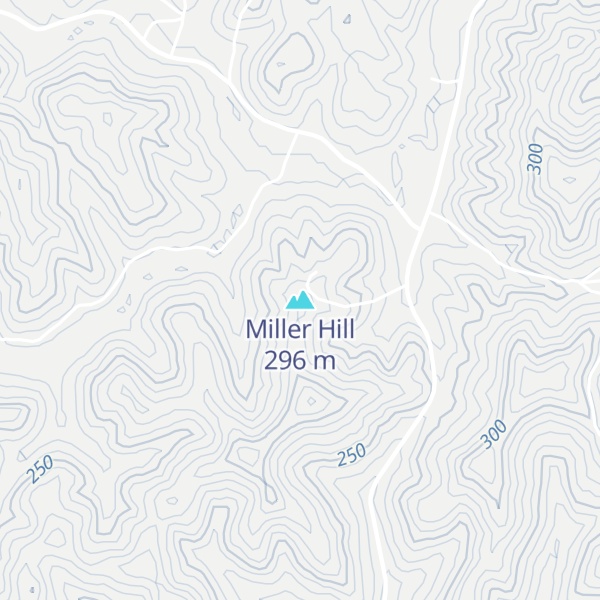 Map of Miller Hill