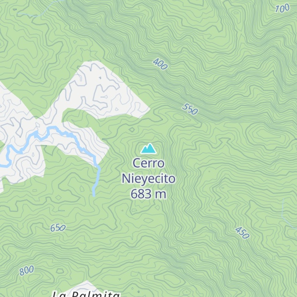 Map of Cerro Nieyecito