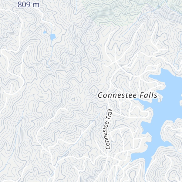Map of Jim Raines Mountain