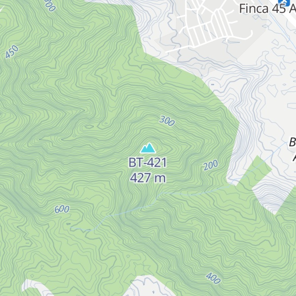 Map of BT-421