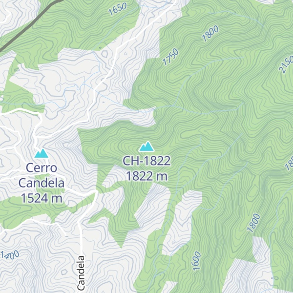 Map of CH-1822
