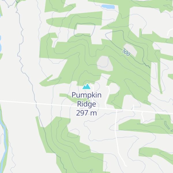 Map of Pumpkin Ridge