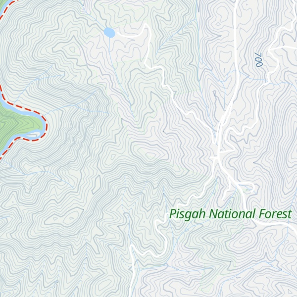 Map of Walnut Knob