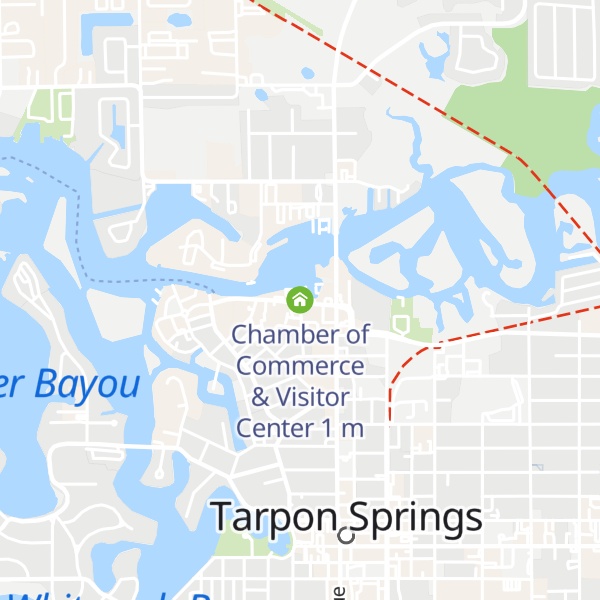 Map of Chamber of Commerce & Visitor Center