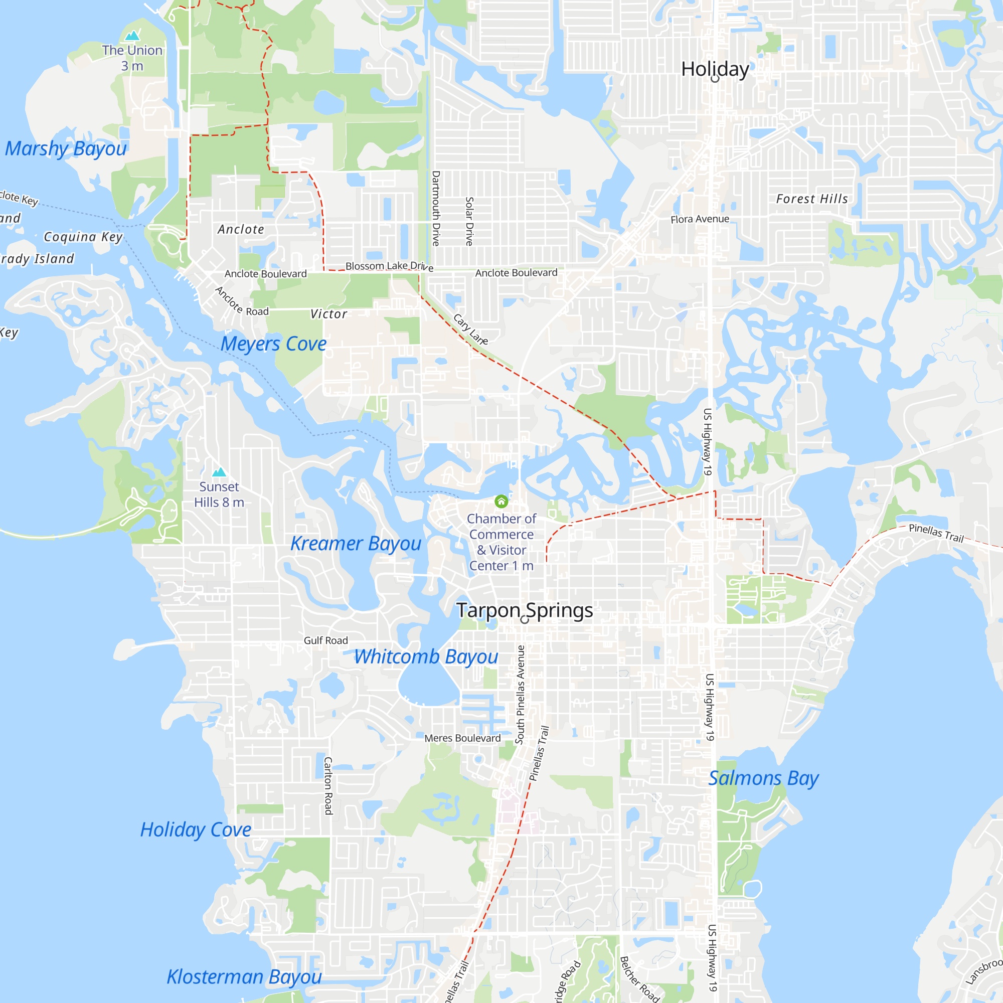 Chamber of Commerce & Visitor Center map